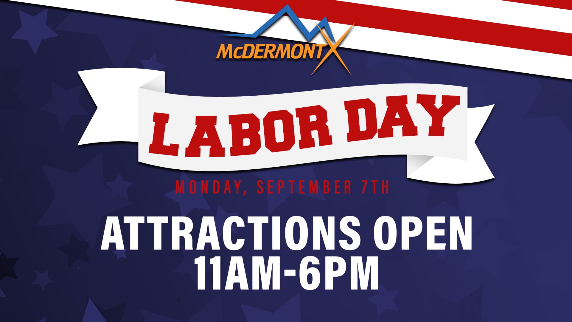 Open Labor Day!